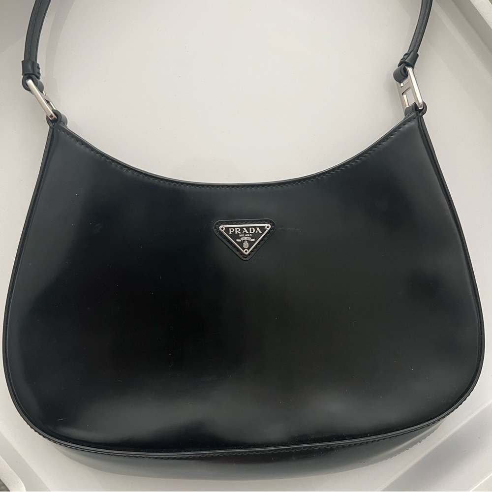 Prada Black Cleo Bag